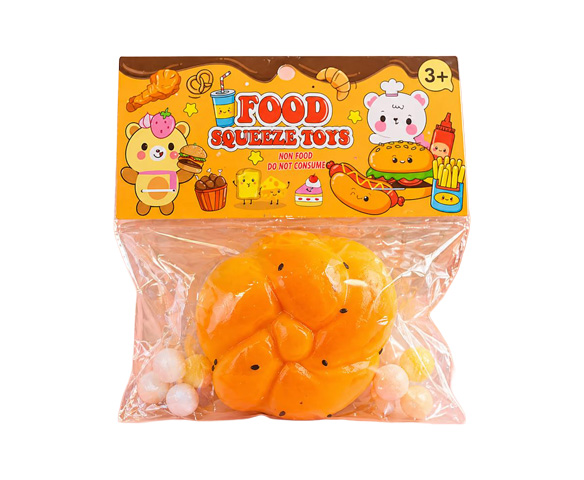 SQUISHY EGG YOLK PASTRY (TPR) 7cm In Busta PVC…x384